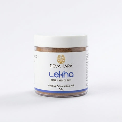 Lekha – Advanced Anti-Acne Face Pack | 13 Ayurvedic Herbs for Acne, Blemishes & Oily Skin (50g)