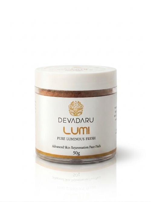 Lumi – Ayurvedic Brightening Face & Body Pack for Skin Glow, Tan Removal, Melasma & Anti-Ageing (50g)